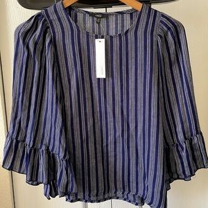 *NWT* DREW FLOWY STRIPED TOP